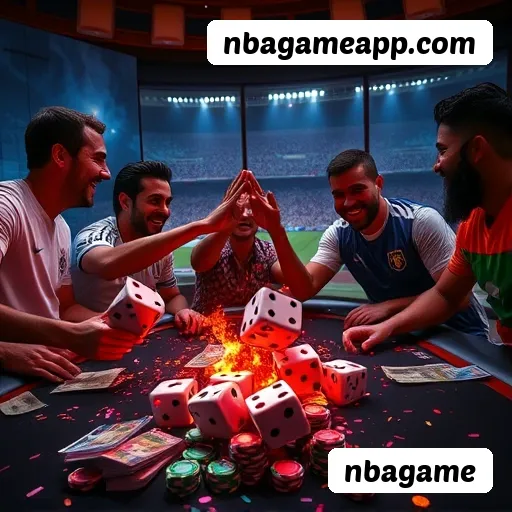 Aplicativo móvel nbagame para iOS e Android